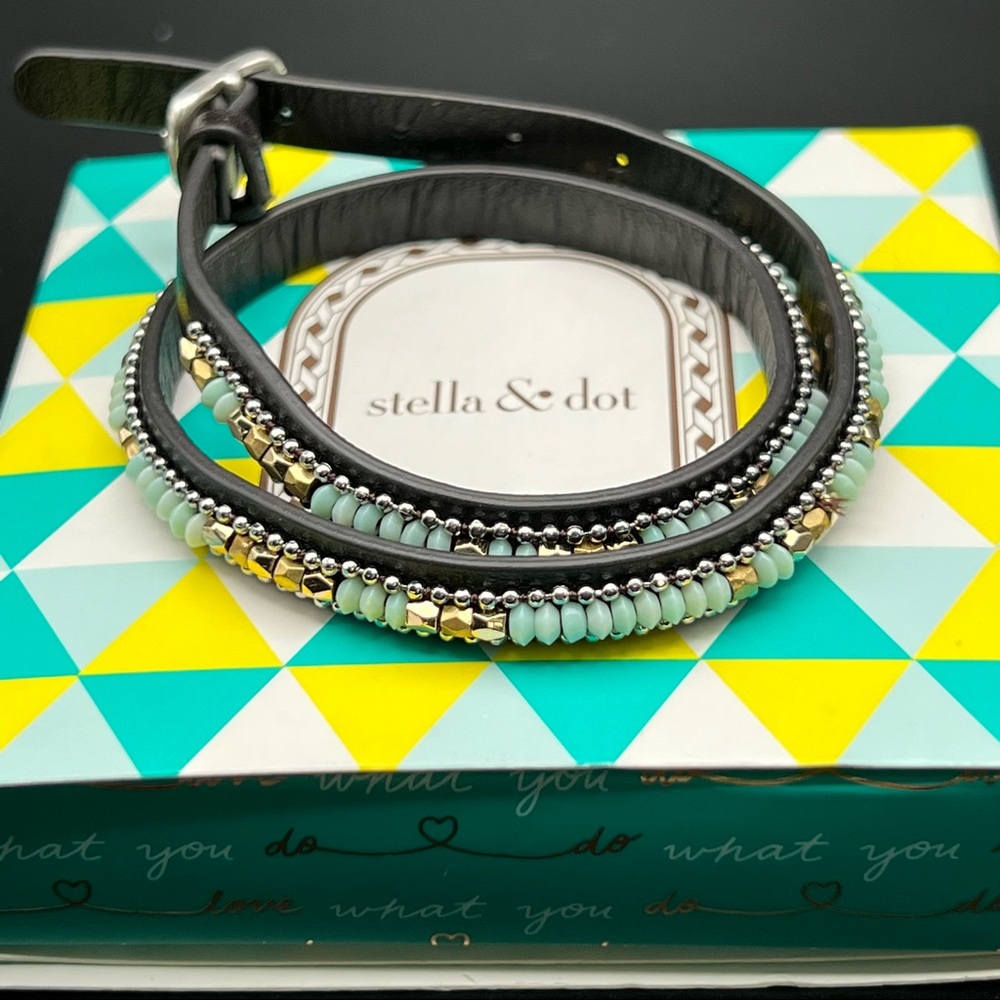 Stella and Dot Wrap Buckle Bracelet - Picture 8 of 13